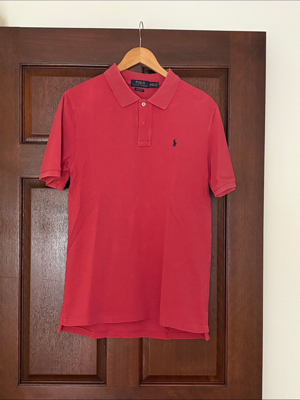 Polo by Ralph Lauren Men’s Coral Pink Short-Sleeve Polo